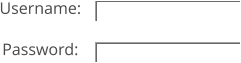 Username: Password: